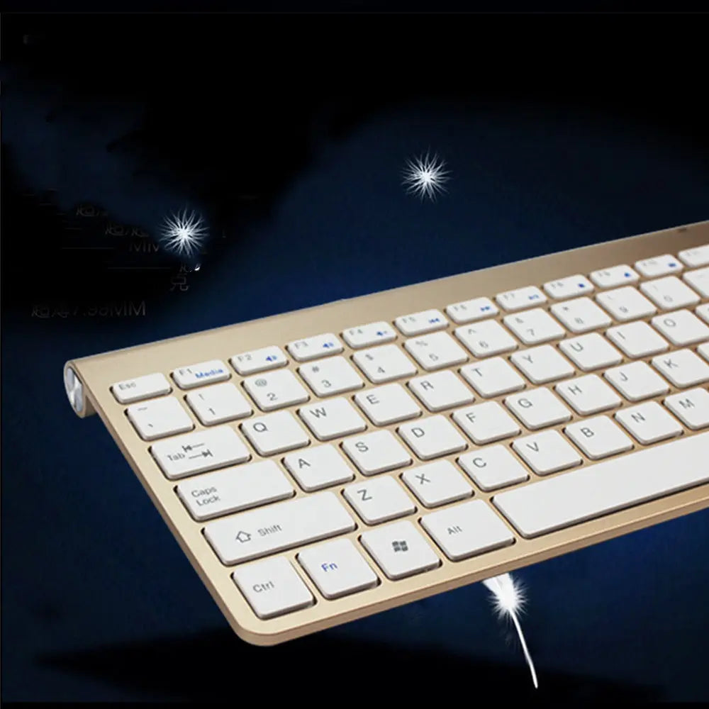 2.4G Wireless Keyboard And Mouse Protable Mini Keyboaroad - Reggae Kush