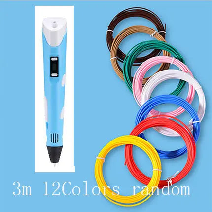 3D Printing Pen Set – Creative DIY Graffiti & Drawing Tool for Kids and Adults - Reggae Kush