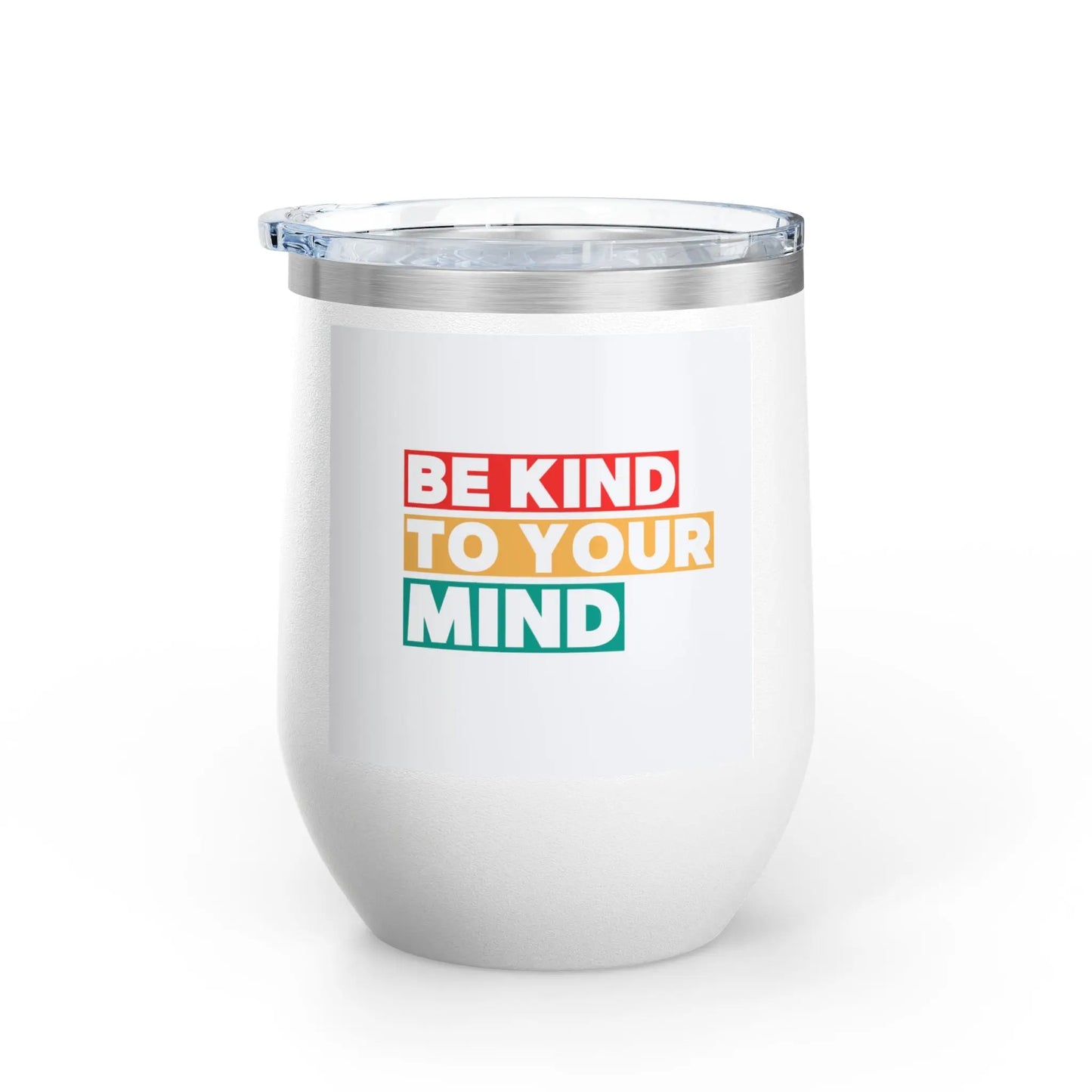 Be Kind To Your Mind Tumbler - Reggae Kush - 12oz Coffee Mug - Mindfulness & Positive Vibes - Reggae Kush