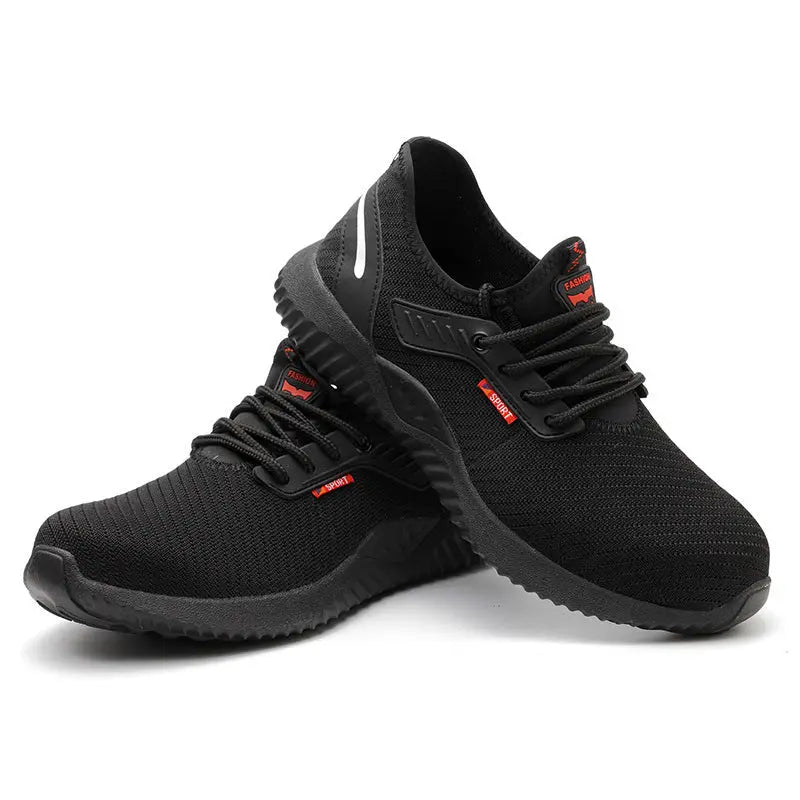 Breathable Steel Toe Safety Shoes – Lightweight Protection for Work - Reggae Kush
