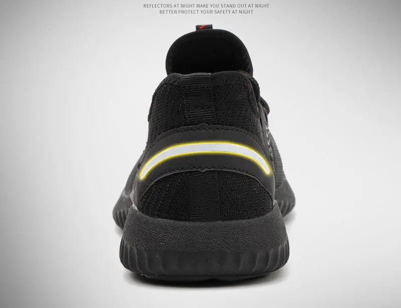 Breathable Steel Toe Safety Shoes – Lightweight Protection for Work - Reggae Kush