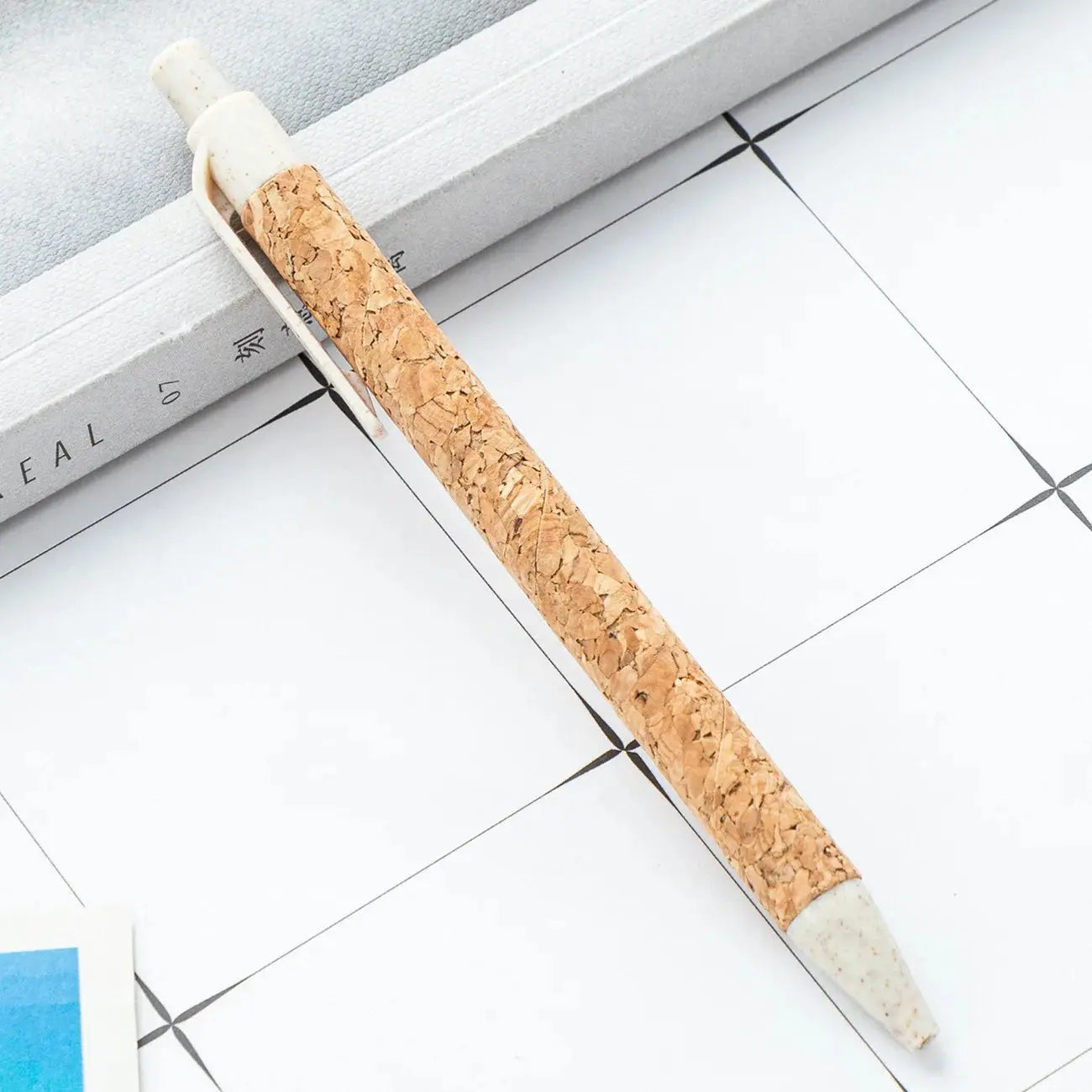 Eco-Friendly Wood Grain Wheat Straw Pens - 2 Pack | Reggae Kush - Reggae Kush