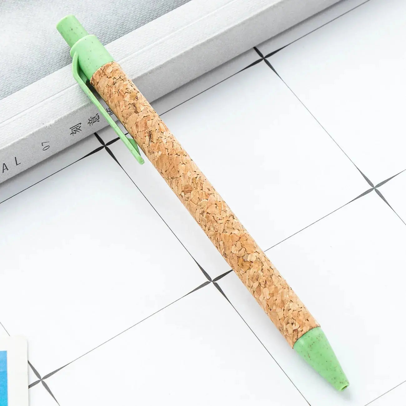 Eco-Friendly Wood Grain Wheat Straw Pens - 2 Pack | Reggae Kush - Reggae Kush