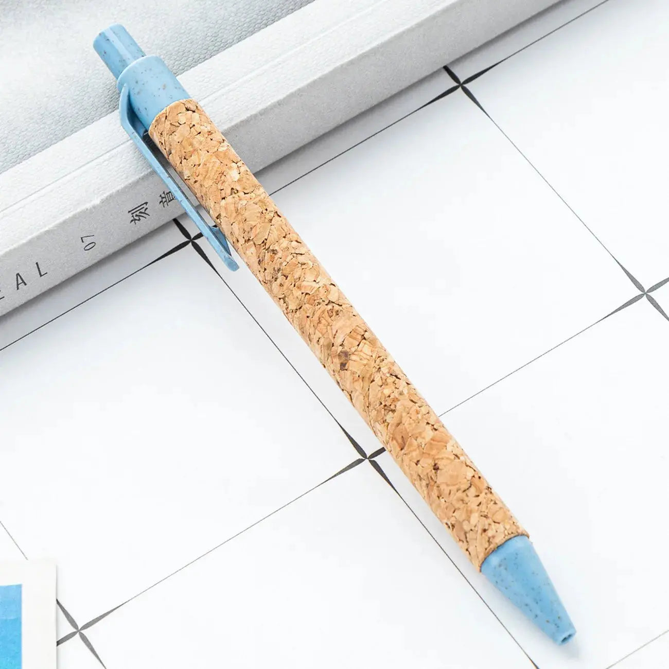 Eco-Friendly Wood Grain Wheat Straw Pens - 2 Pack | Reggae Kush - Reggae Kush