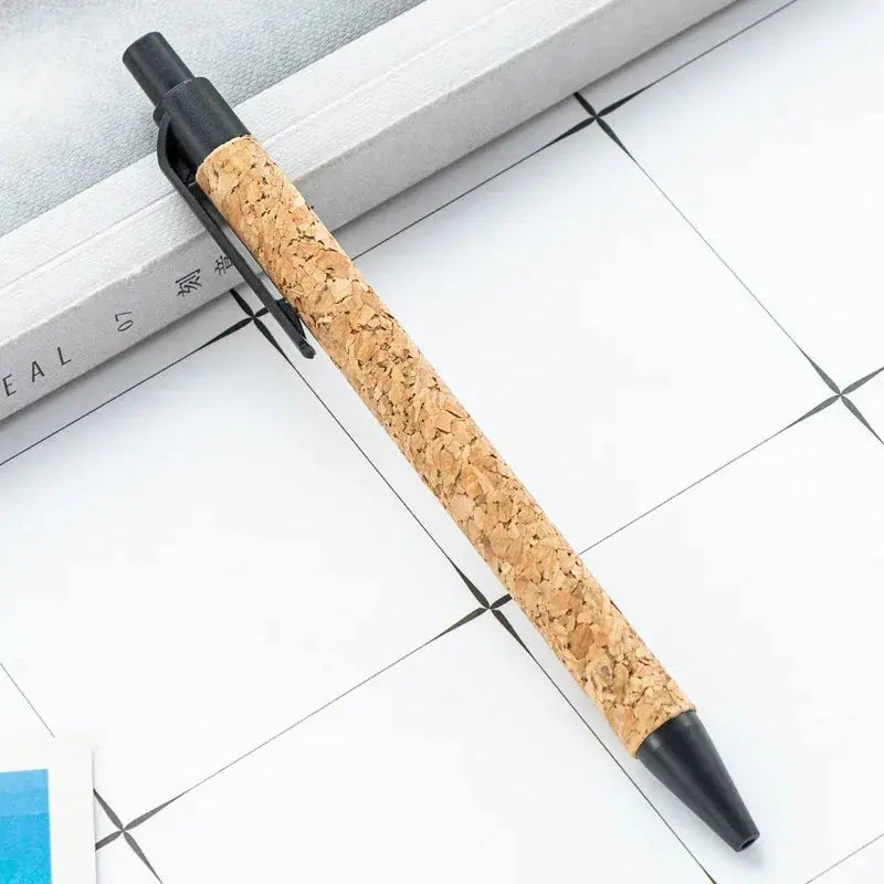 Eco-Friendly Wood Grain Wheat Straw Pens - 2 Pack | Reggae Kush - Reggae Kush