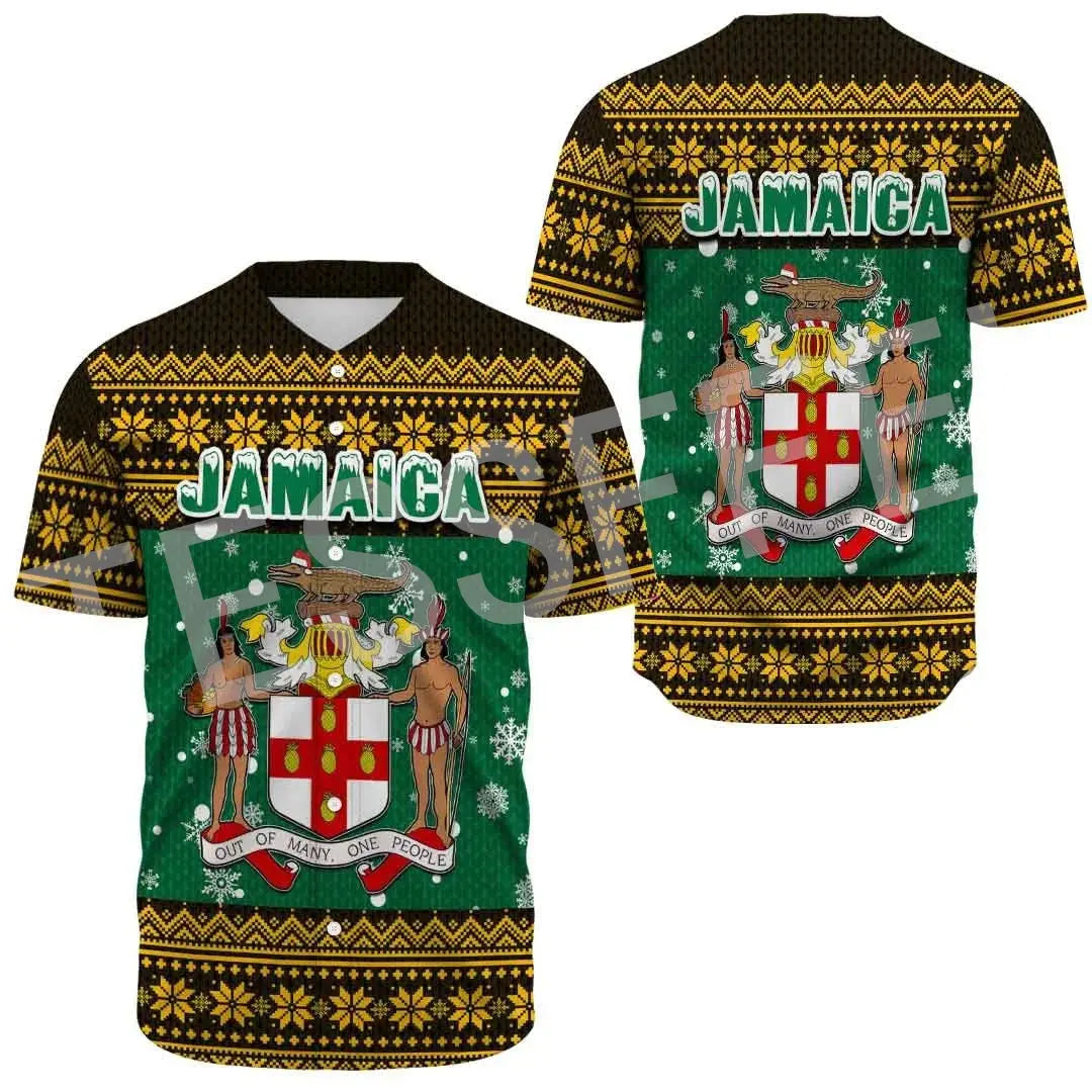 Jamaica Reggae Flag Jersey - Irie Vibes, Unisex - Reggae Kush - Reggae Kush