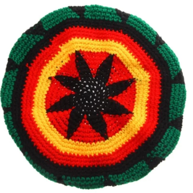 Kids Rasta Beanie - Wool Reggae Hat for Spring & Autumn - Irie Style - Reggae Kush