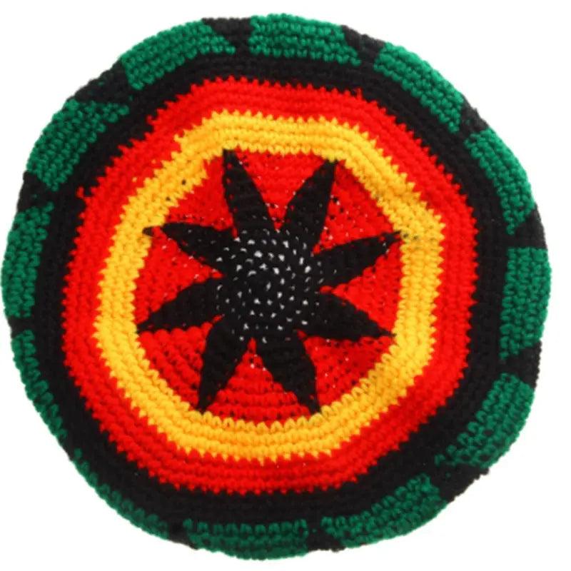 Kids Rasta Beanie - Wool Reggae Hat for Spring & Autumn - Irie Style - Reggae Kush