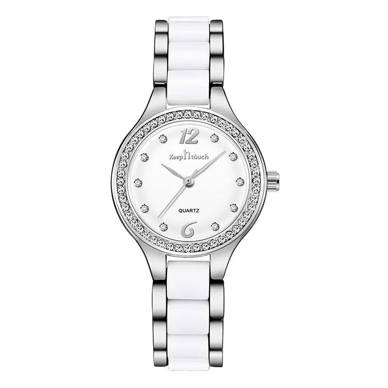 Luxury Women's Quartz Watch – Elegant Diamond wristwatch - Reggae Kush