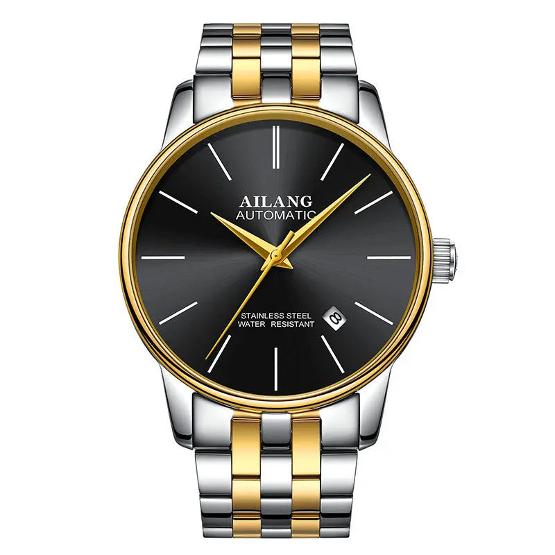 Men's Automatic Mechanical Watch – Stainless Steel, - Reggae Kush