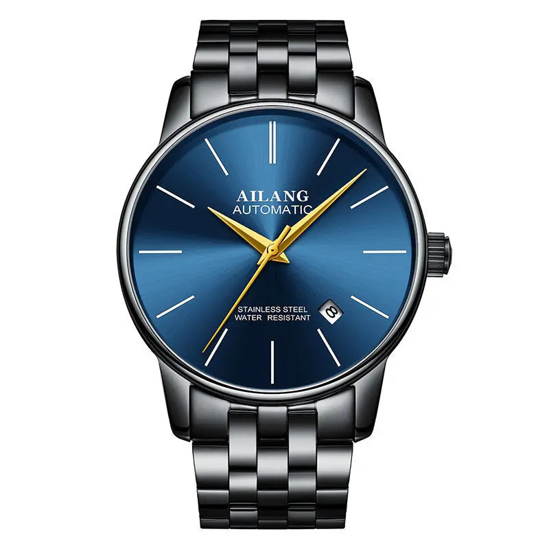 Men's Automatic Mechanical Watch – Stainless Steel, - Reggae Kush
