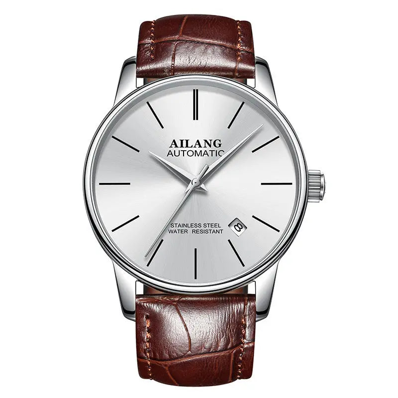 Men's Automatic Mechanical Watch – Stainless Steel, - Reggae Kush