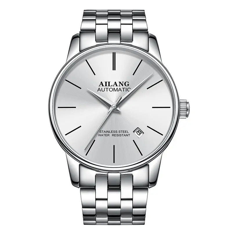 Men's Automatic Mechanical Watch – Stainless Steel, - Reggae Kush