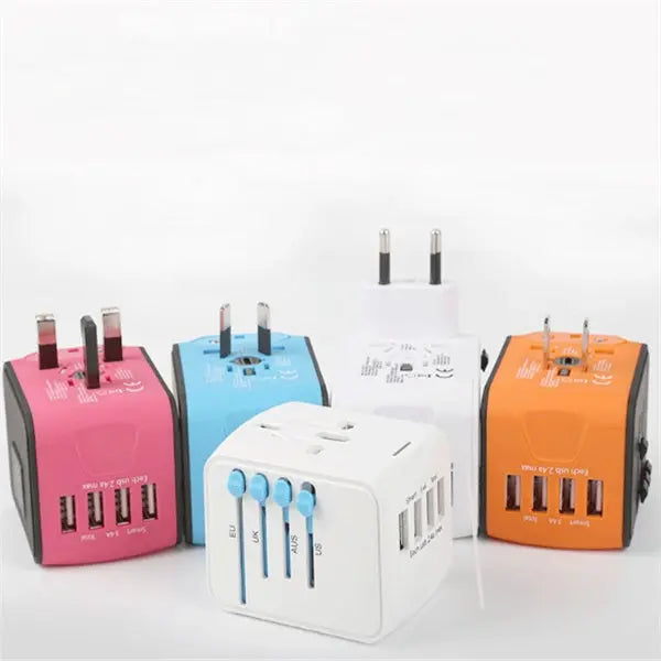 Multinational Converter Travel USB Charger - Reggae Kush