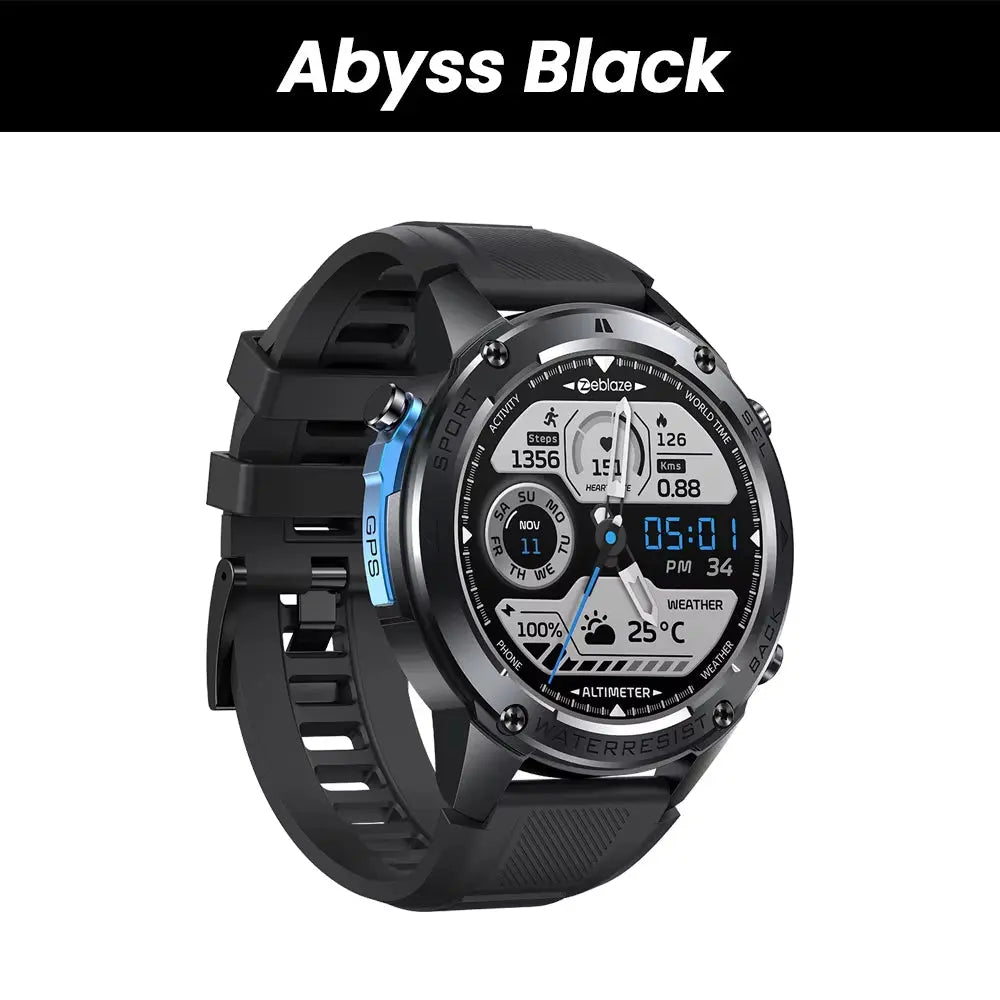 New Stratos 2 Ultra GPS Smart Watch Built-In Compass Barometric Altimeter Dual-Band GNSS Voice Calling Smartwatch 10 ATM - Reggae Kush