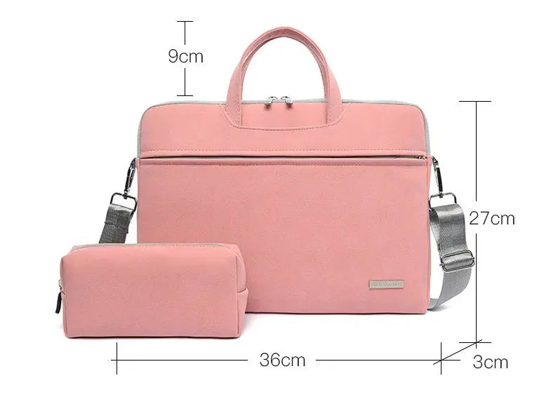 PU Leather Women's Laptop Bag – Stylish & Waterproof Business Tote - Reggae Kush