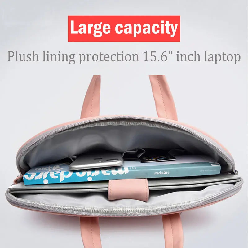 PU Leather Women's Laptop Bag – Stylish & Waterproof Business Tote - Reggae Kush
