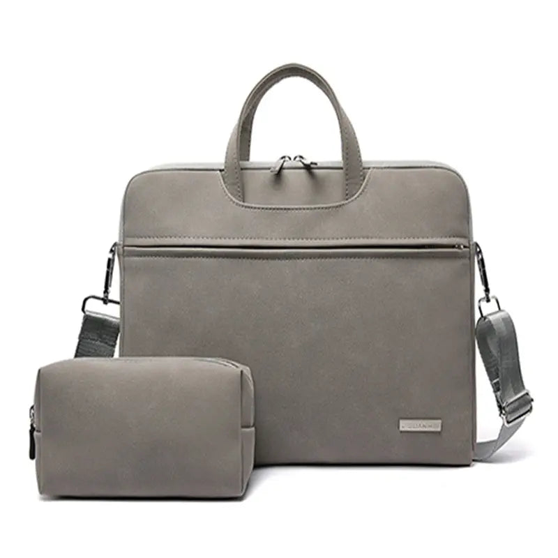 PU Leather Women's Laptop Bag – Stylish & Waterproof Business Tote - Reggae Kush