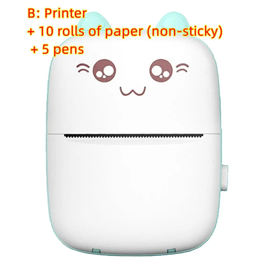 Portable Mini Bluetooth Photo Printer – A6 Thermal Printer for iOS & Android - Reggae Kush