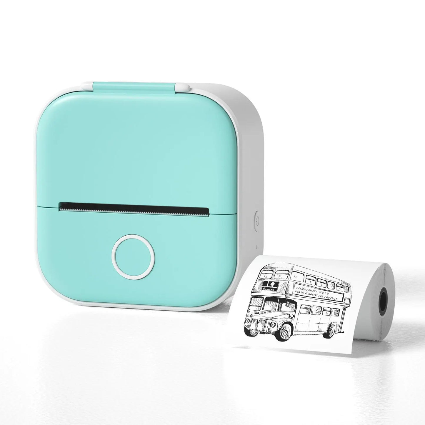 Portable Mini Thermal Label Printer - Reggae Kush