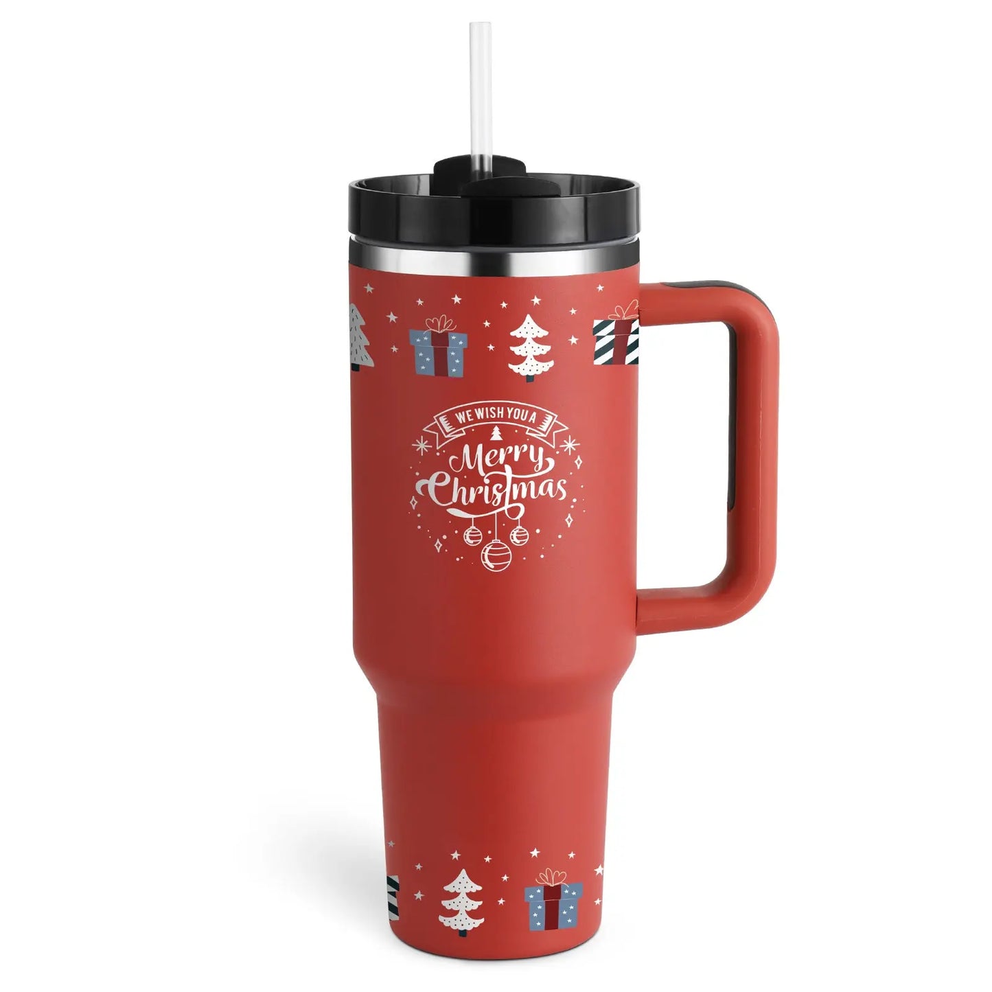 Reggae Kush 40oz Insulated Tumbler - Stay Irie On-the-Go! Hot & Cold with Handle & Straw - Reggae Kush