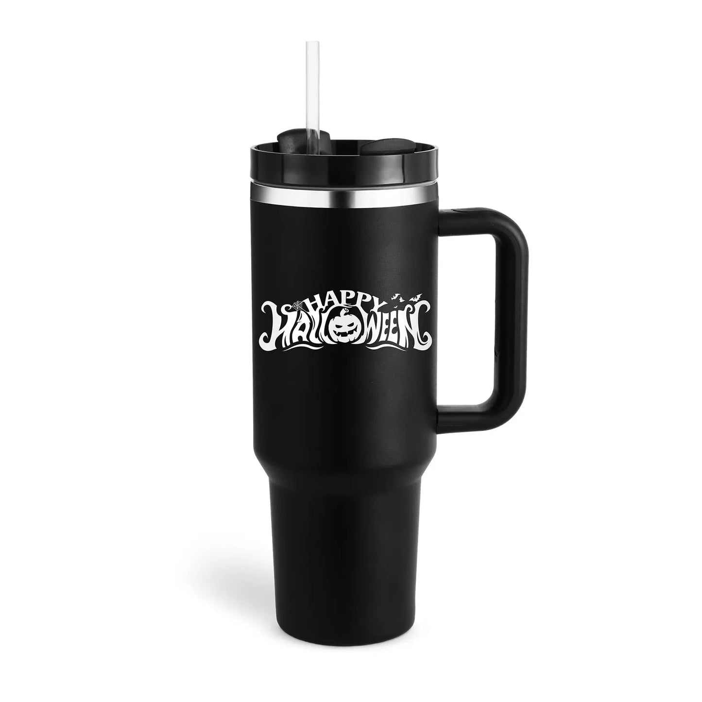 Reggae Kush 40oz Insulated Tumbler - Stay Irie On-the-Go! Hot & Cold with Handle & Straw - Reggae Kush