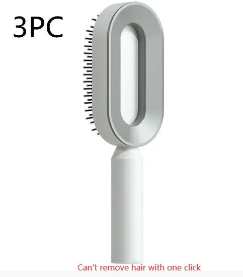 Self-Cleaning Hair Brush – Effortless Detangling & Scalp Massage - Reggae Kush