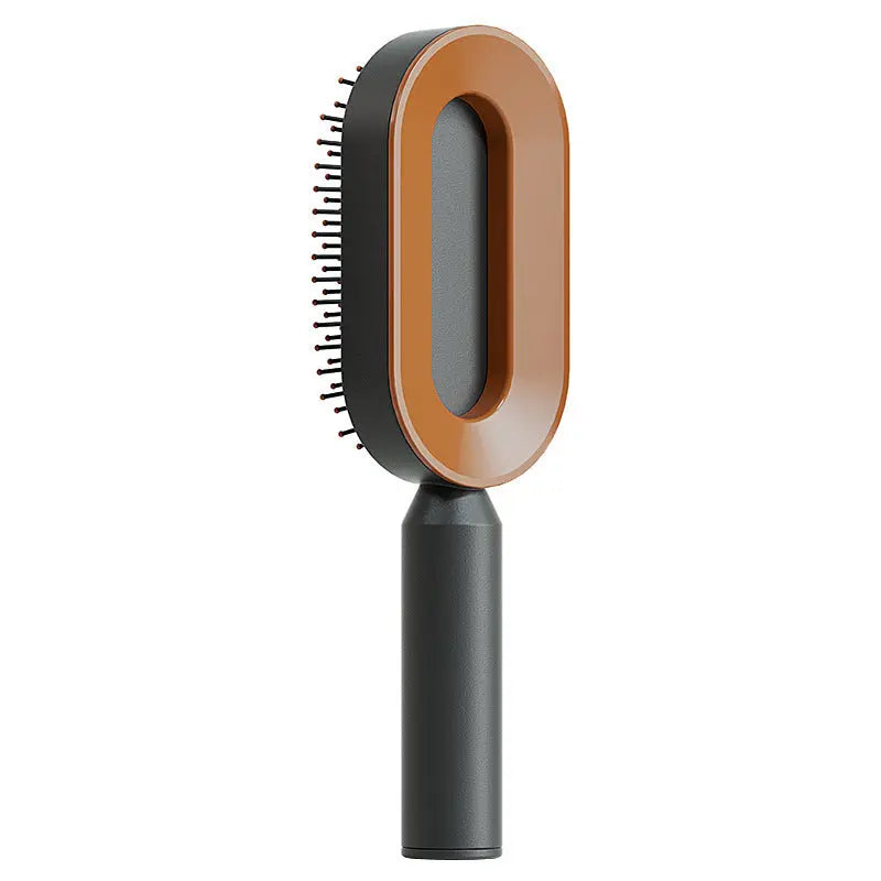 Self-Cleaning Hair Brush – Effortless Detangling & Scalp Massage - Reggae Kush