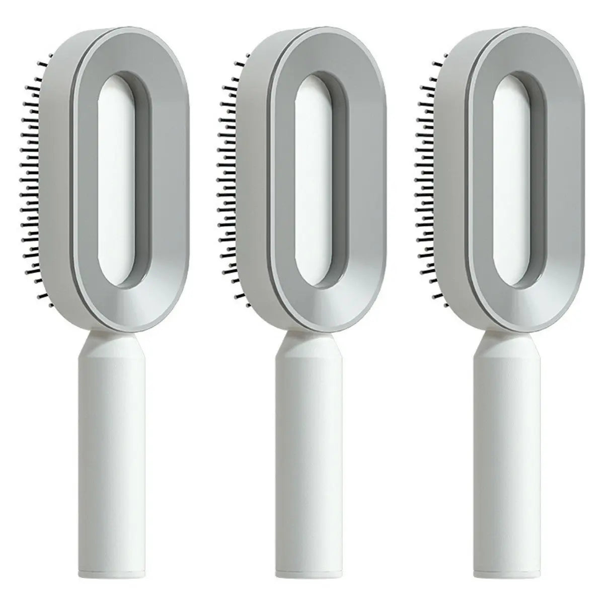 Self-Cleaning Hair Brush – Effortless Detangling & Scalp Massage - Reggae Kush