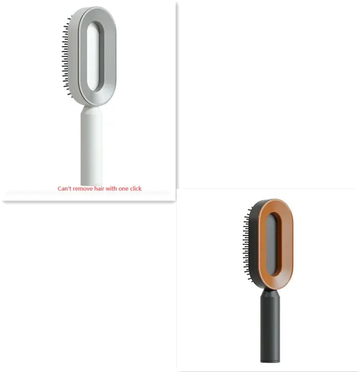 Self-Cleaning Hair Brush – Effortless Detangling & Scalp Massage - Reggae Kush