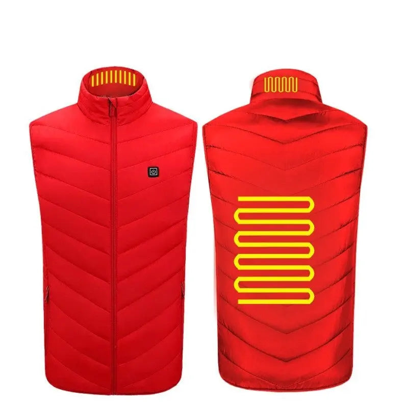 USB Heated Jacket – Smart Warmth, Stylish Comfort - Reggae Kush
