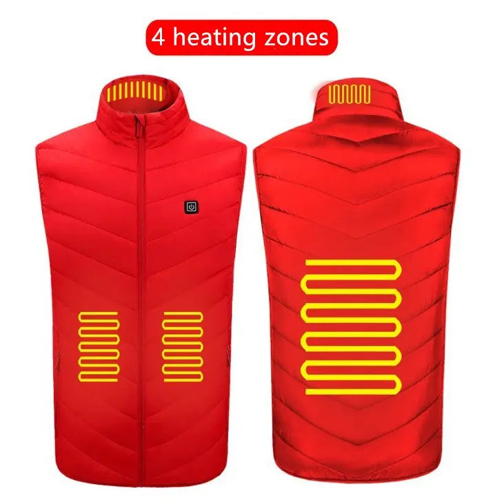 USB Heated Jacket – Smart Warmth, Stylish Comfort - Reggae Kush