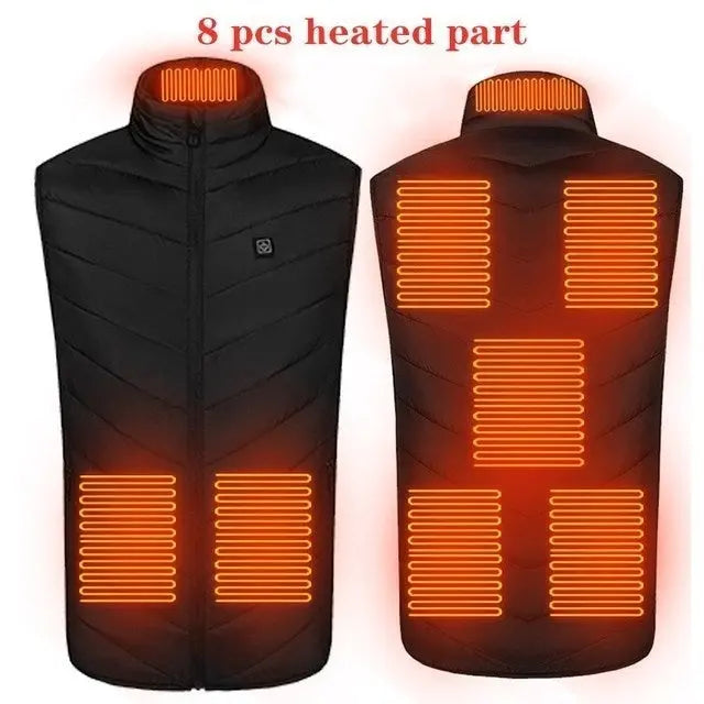 USB Heated Jacket – Smart Warmth, Stylish Comfort - Reggae Kush