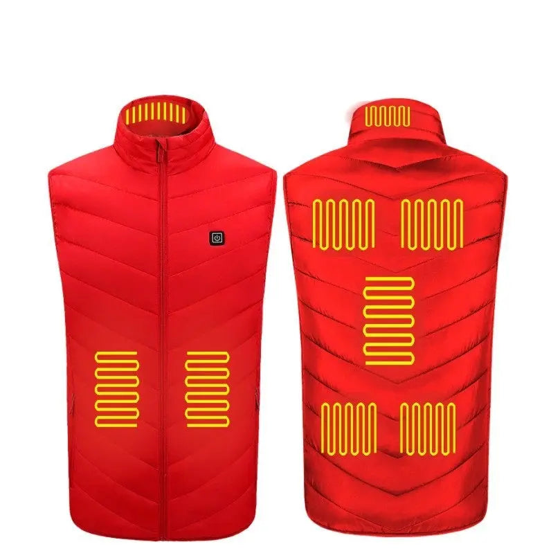 USB Heated Jacket – Smart Warmth, Stylish Comfort - Reggae Kush