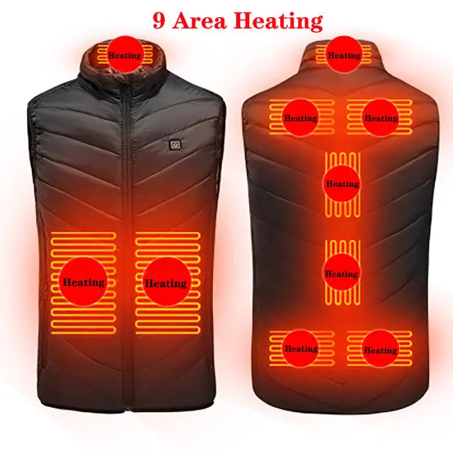 USB Heated Jacket – Smart Warmth, Stylish Comfort - Reggae Kush