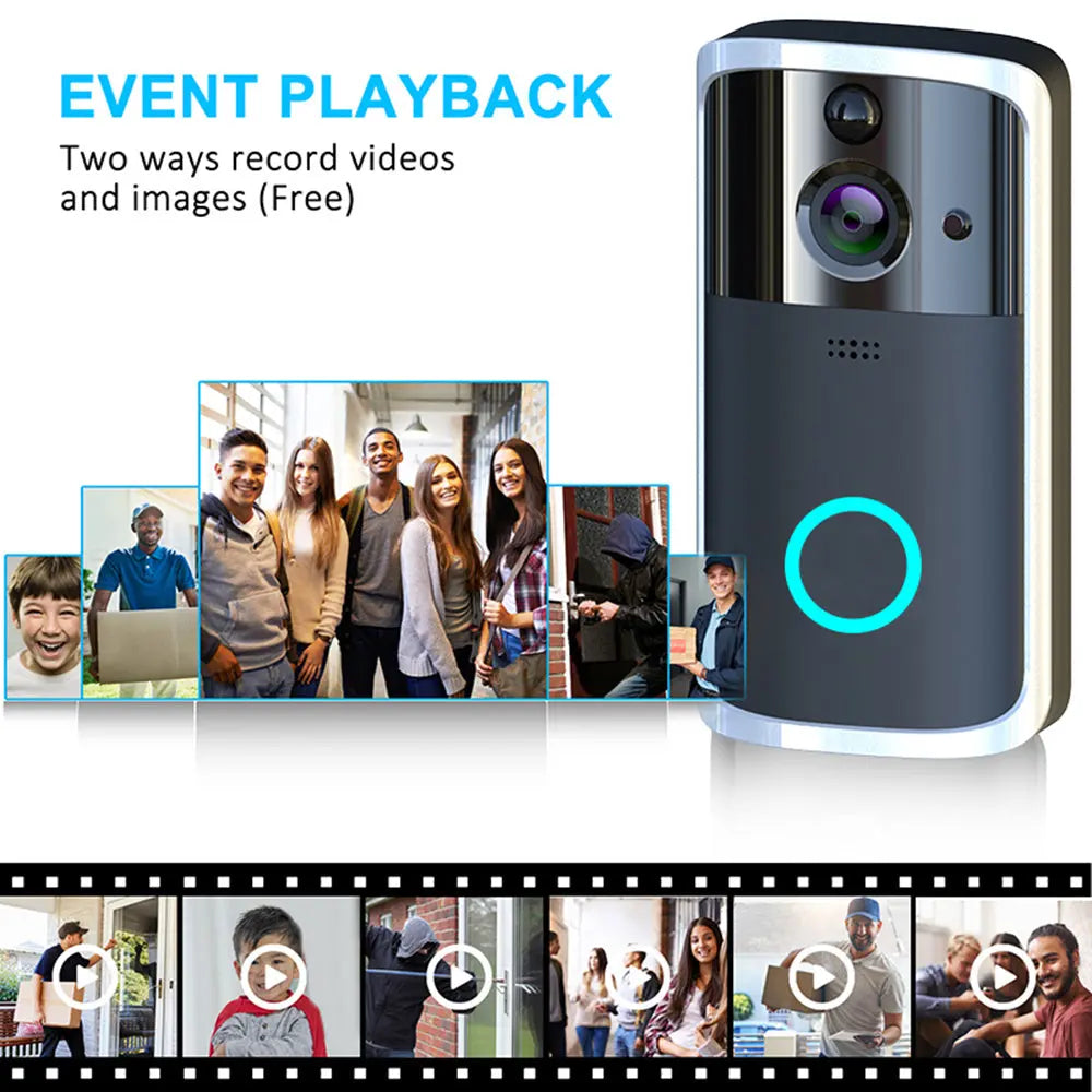 WiFi Video Doorbell Camera - Reggae Kush