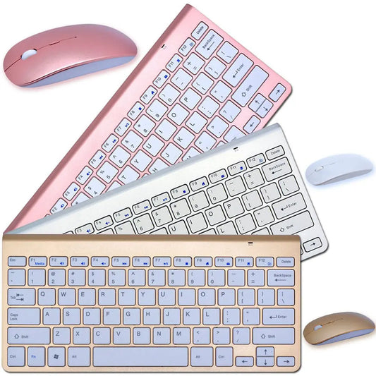 2.4G Wireless Keyboard And Mouse Protable Mini Keyboaroad - Reggae Kush