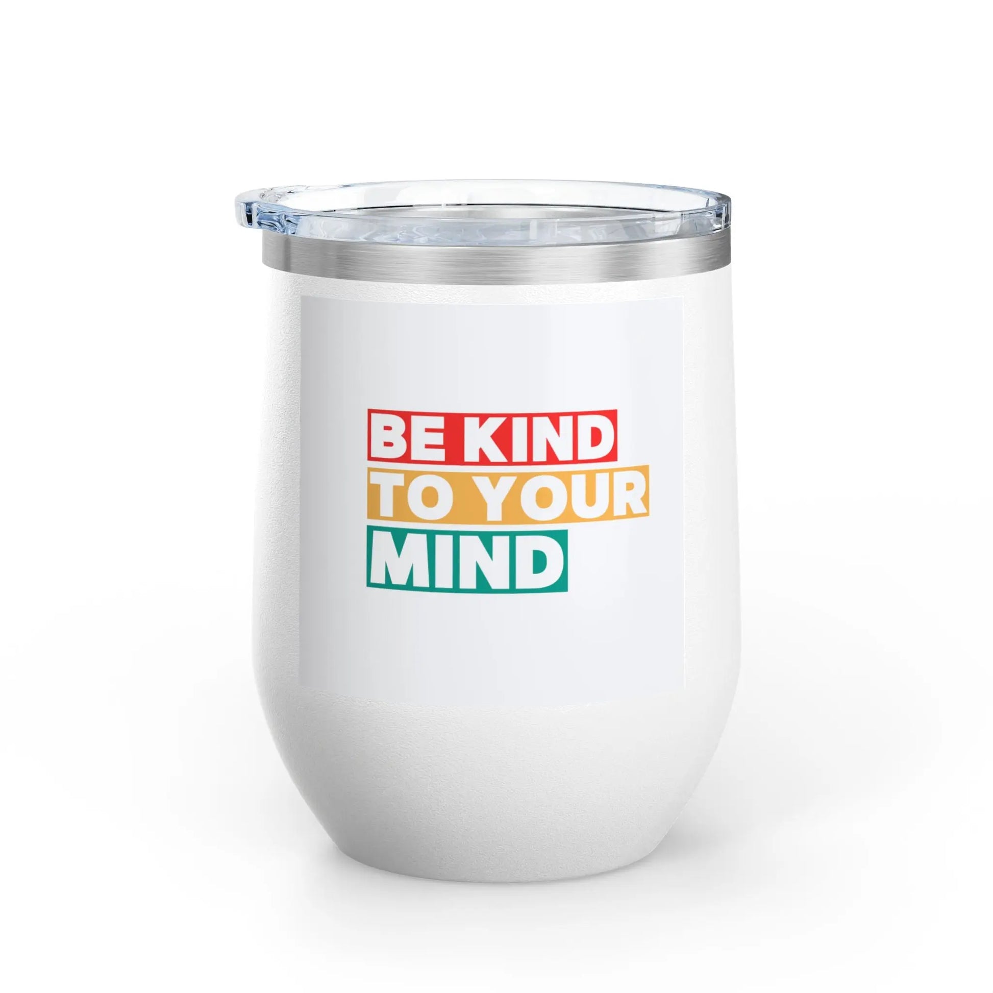 Be Kind To Your Mind Tumbler - Reggae Kush - 12oz Coffee Mug - Mindfulness & Positive Vibes - Reggae Kush