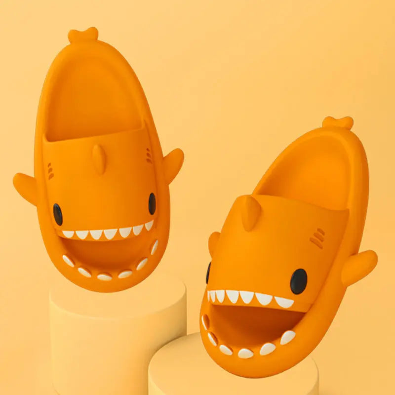 Funny Shark Cartoon Slippers – Comfortable Indoor & Outdoor - Reggae Kush