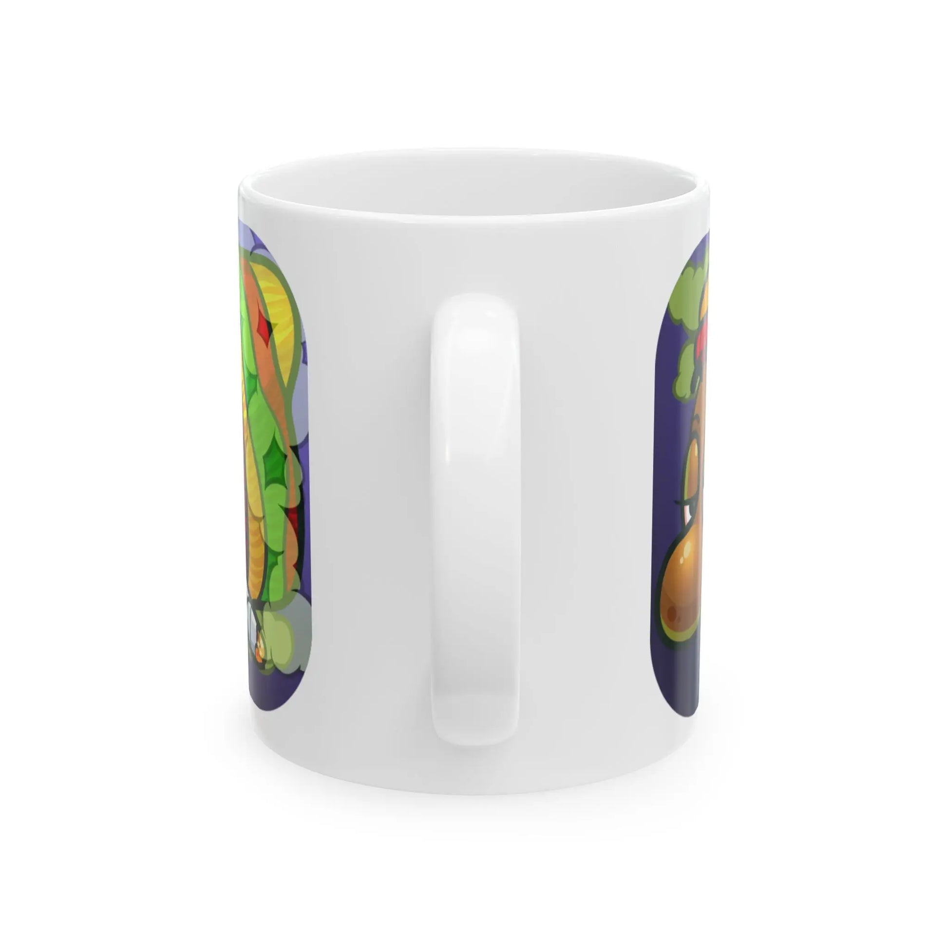 Funny Weed-Themed Ceramic Mug - Reggae Kush