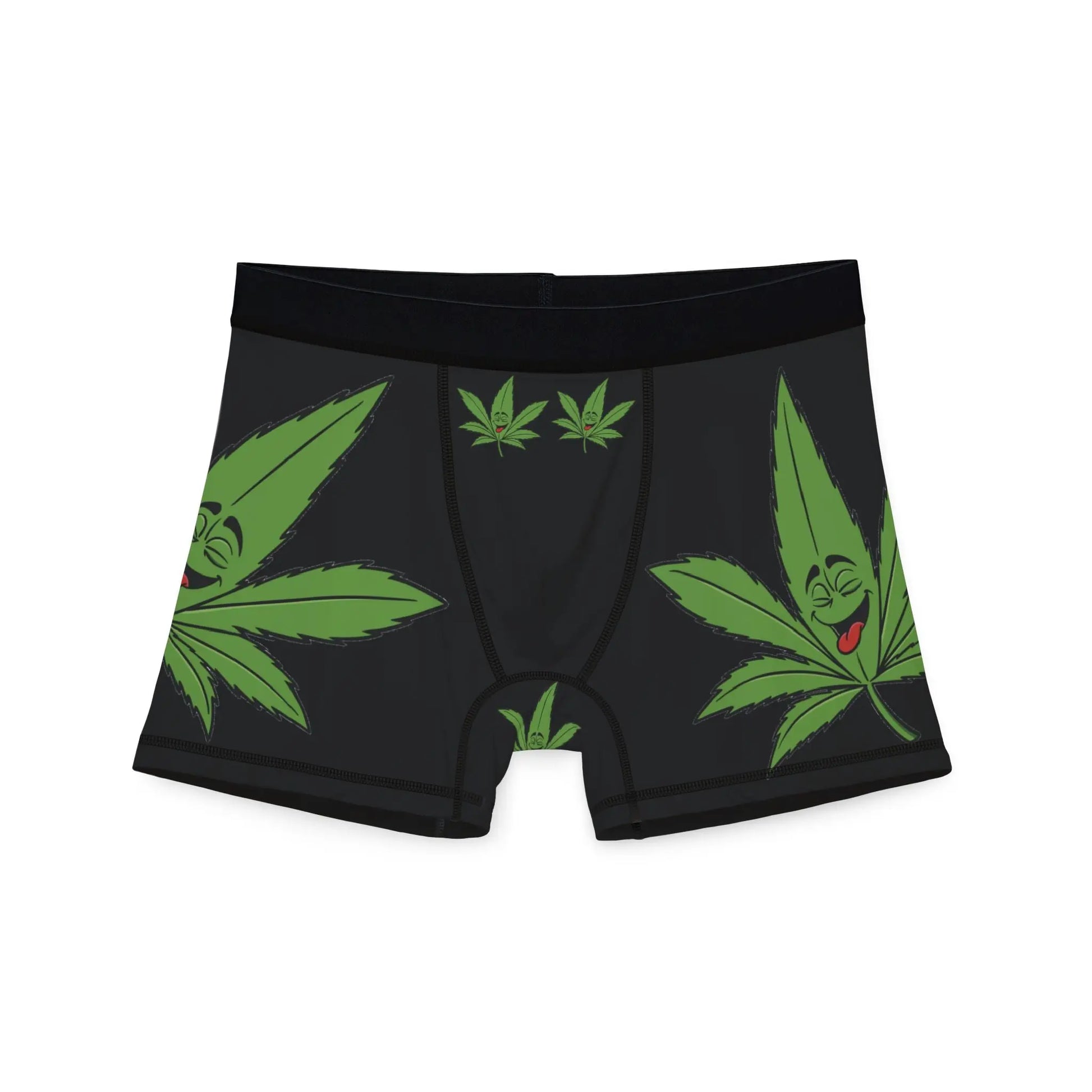 Reggae Kush Men's Cannabis Leaf Boxers - Irie Comfort & Style - Reggae Kush