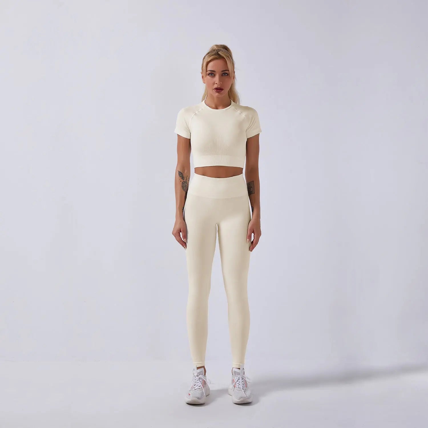 Women's Fitness Exercise Set – Stylish & Comfortable Activewear for All Seasons - Reggae Kush